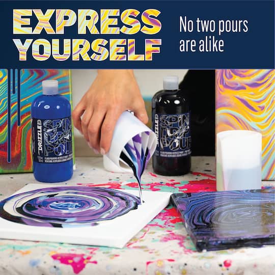FolkArt® Drizzle™ Pre-Mixed Fluid Pouring Acrylic Paint